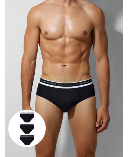 Трусы черный +черный +черный