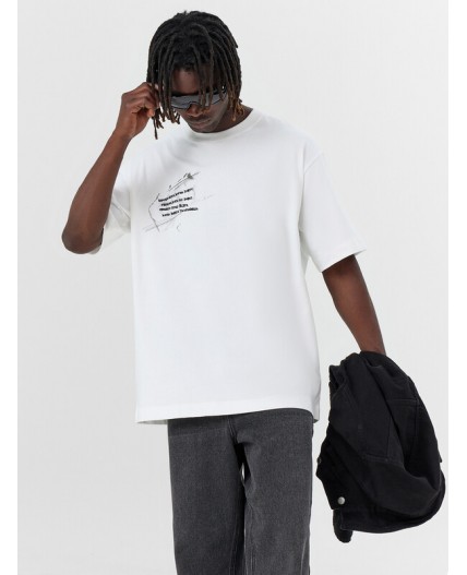 Футболка белый +печать3