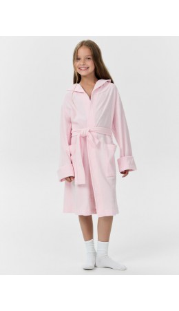 Халат розовый