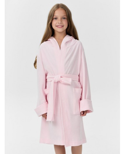 Халат розовый