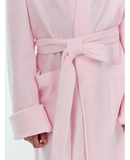 Халат розовый