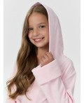 Халат розовый