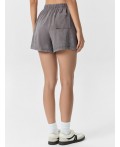 Шорты серый acid wash