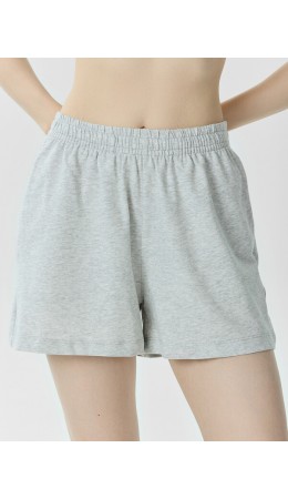 Шорты серый меланж 4306-А