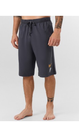 Шорты графит +печать1