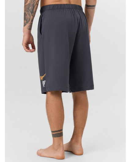 Шорты графит +печать1