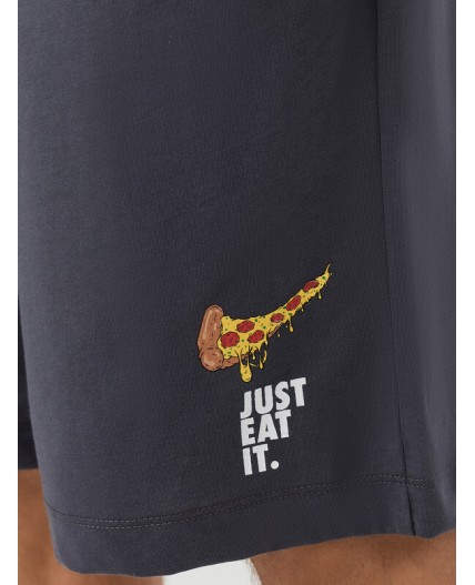 Шорты графит +печать1