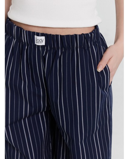 Брюки белая полоска на море