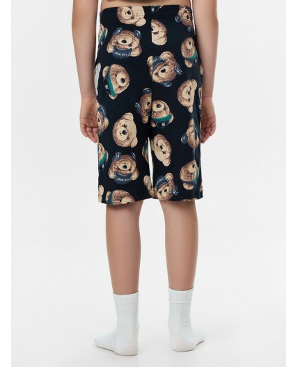 Пижама малахит +мишки на неви