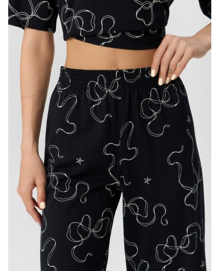 Комплект бантики на черном1