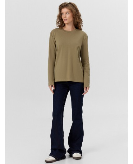 Лонгслив хаки