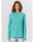 Лонгслив бирюза