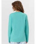 Лонгслив бирюза
