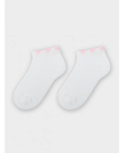 Носки белый /розовый