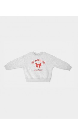 Свитшот серый меланж 4306-А +печать1