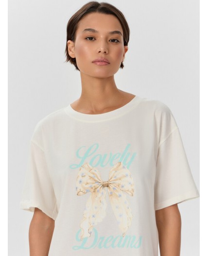 Сорочка св.молочный +печать1