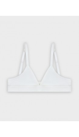 Бюстье белый