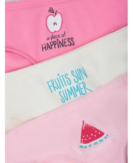 Трусы розовая сказка +печать