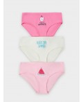 Трусы розовая сказка +печать