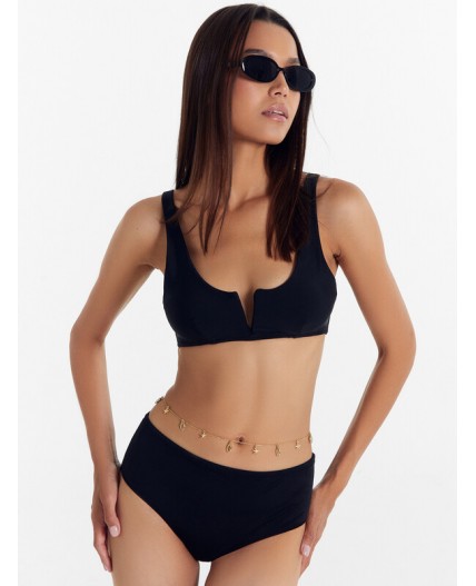 Трусы купальные черный