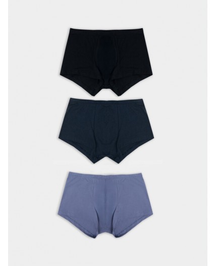 Трусы темное небо + т.синий+ черный