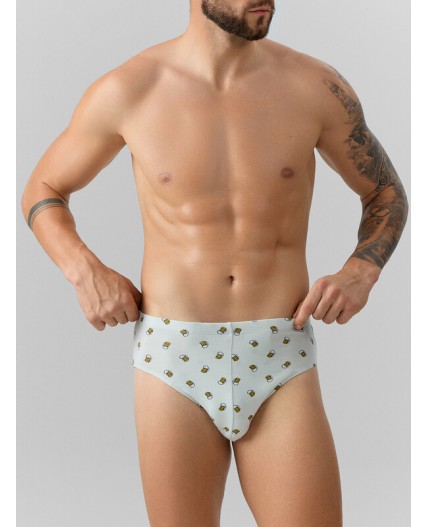 Трусы пиво на св. сером