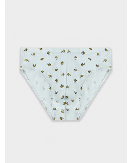 Трусы пиво на св. сером