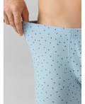 Трусы узор на серо-голубом 1