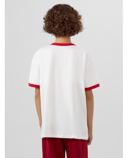 Футболка белый +печать