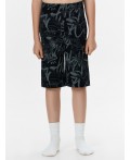 Шорты граффити на черном