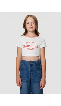 Топ белый +печать