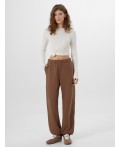 Брюки коричневый