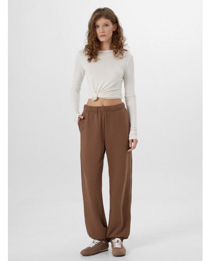 Брюки коричневый