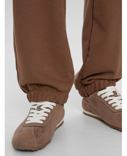 Брюки коричневый