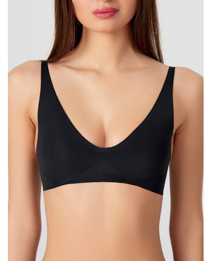 Бюстье черный