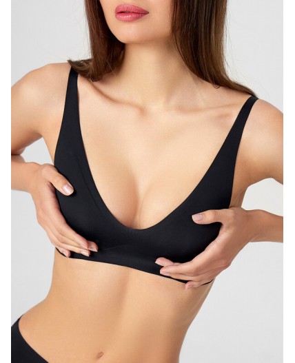 Бюстье черный