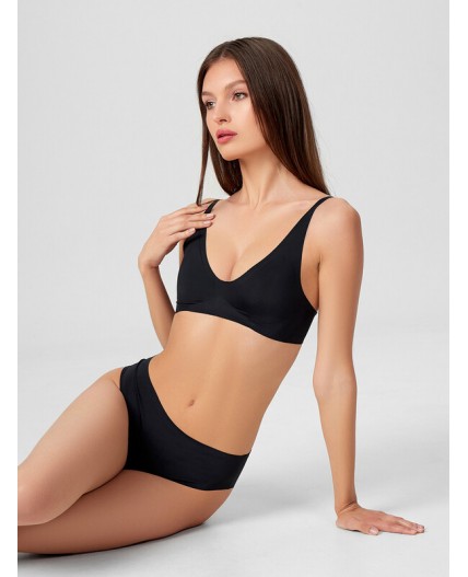 Бюстье черный