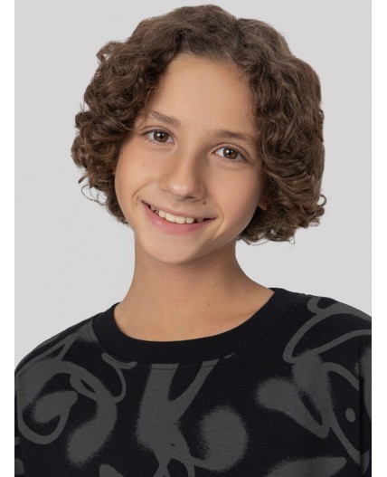 Джемпер граффити на черном1