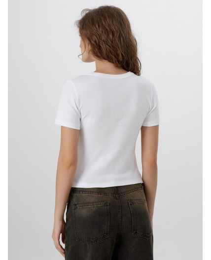 Футболка белый +печать