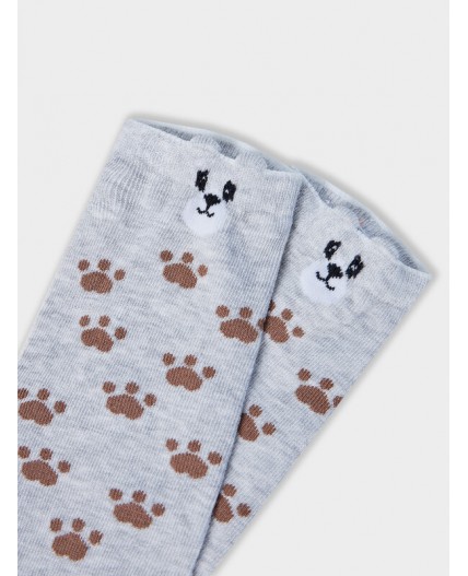 Носки св.серый меланж