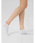 Носки белый /коралловый