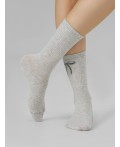 Носки св.серый меланж