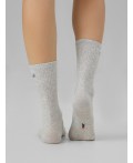 Носки св.серый меланж