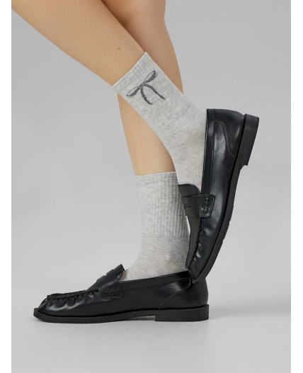 Носки св.серый меланж