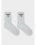 Носки св.серый меланж