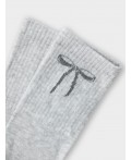 Носки св.серый меланж
