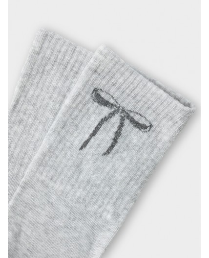 Носки св.серый меланж