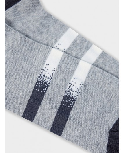 Носки серый меланж