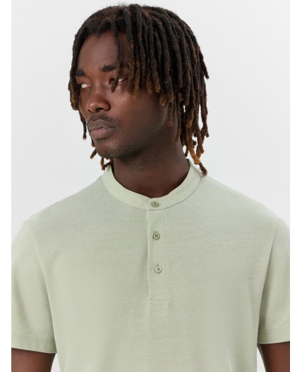 Футболка двухцветный зеленый чай