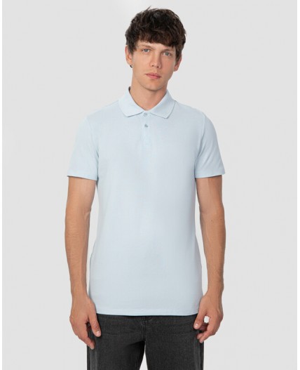 Футболка серо -голубой